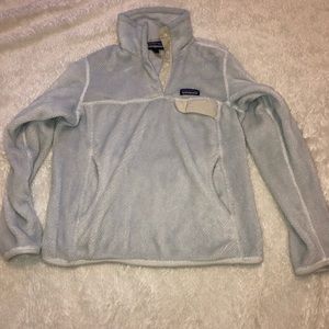 patagonia white pullover